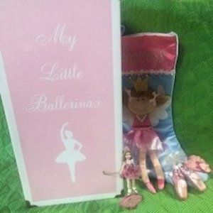 Ashton Drake My Little Ballerina Doll Trunk and other Ballet Items